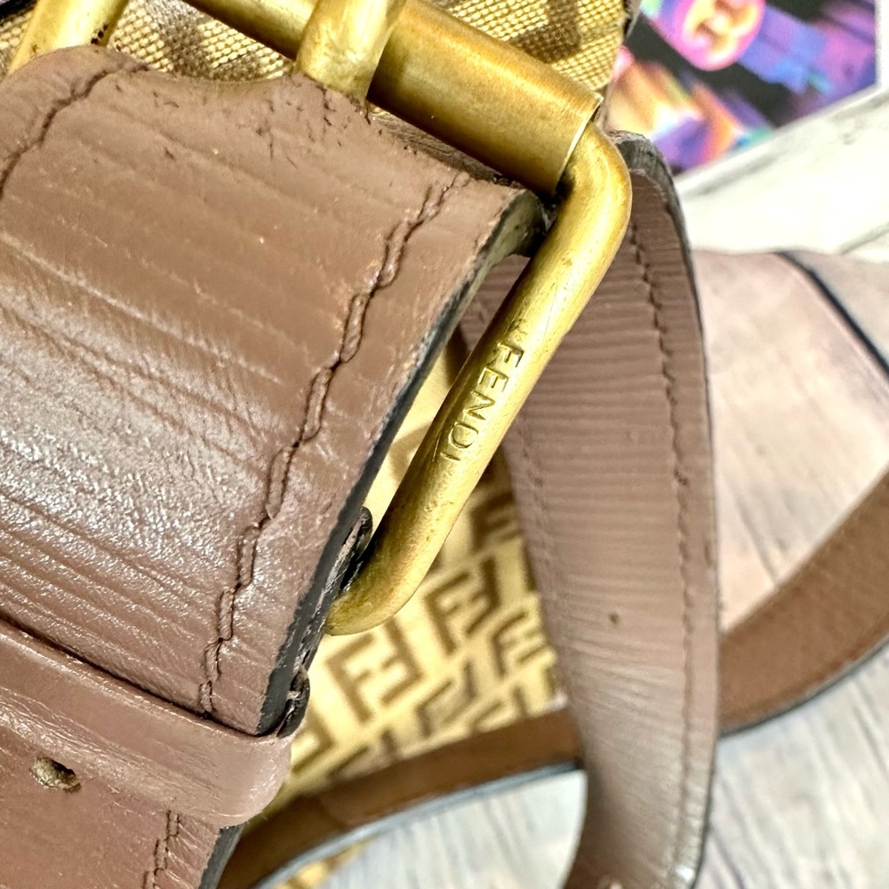 FENDI vintage Zucca canvas crossbody bag - Picture 8 of 15